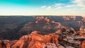Spectacular day and sunset at Grand Canyon
