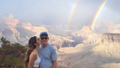Such a perfect way to hike Grand Canyon